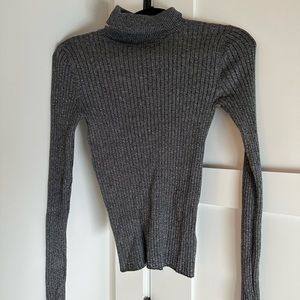 Express Ribbed Turtleneck Sweater